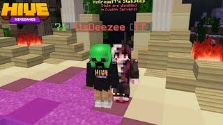 itzGregg VS Deezee On The Hive CUSTOM SERVERS (Minecraft Bedrock Edition)