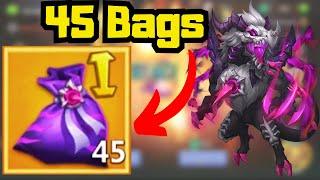 45 Malefica Bags, Will We Get 1 | Castle Clash