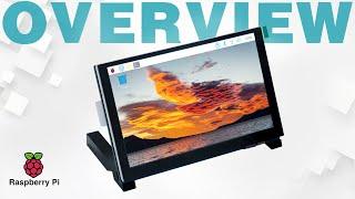 Freenove 5 Inch Touchscreen Monitor for Raspberry Pi [Overview] 800*480 Pixel, IPS