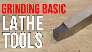 Grinding HSS Lathe Tools | Beginner Tutorial