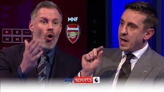 "I don't agree with any of that"   | Carragher & Neville disagree on Man Utd's 'missed opportunity'