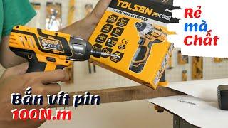 Máy bắn vít tolsen pin 12v giá 1 triệu | Việt Mộc