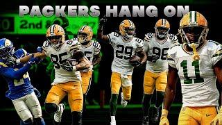 Packers Survive & Beat Rams 24-19 Reaction & Breakdown