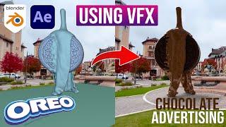 How To Create MELTING CHOCOLATE VFX In Blender | Blender VFX Tutorial