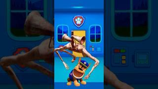 Siren Head Attacked PAW Patrol Headquarters! Pop PAW Patrol and Siren Head! Siren Head.EXE #shorts