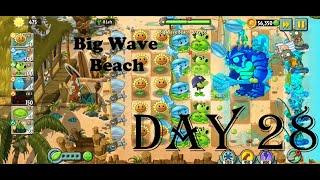 Big Wave Beach-Day 28 - Plants vs Zombies 2