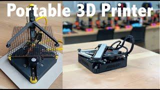 The Newest POSITRON Printer!!! Upside Down Portable 3D Printer