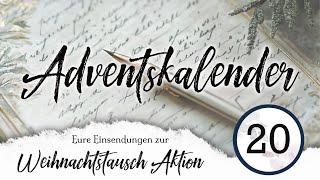 Kreativer Adventskalender / Türchen 20 / Eure Einsendungen zur Weihnachts-Tausch-Aktion