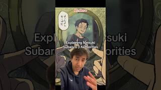 Re:Zero, Explaining Natsuki Subaru’s authorities & abilities. #rezero #anime #isekai #lightnovel