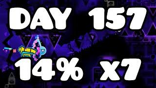 [Day 157] Aeternus 14% x7 [+world record] // 529,986 attempts