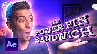 CRAZY After Effects Technique \\ The Power Pin Sandwich