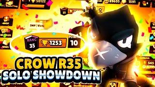 CROW RANK 35 IN SOLO SHOWDOWN+ (RIP Solo+ )