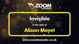 Alison Moyet - Invisible - Karaoke Version from Zoom Karaoke