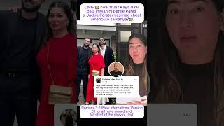 OMG! how true? Kaya daw pala iniwan ni Benjie Paras itong si Jackie Forster  #viralvideo