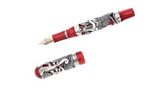 Обзор перьевой ручки Montegrappa Eternal Bird, LE 2005