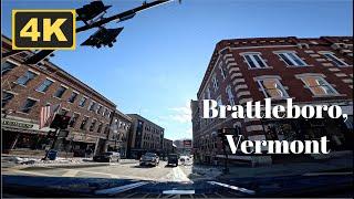 Brattleboro, Vermont, USA  4K Drive