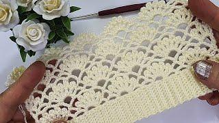 Awesome Very elegant and easy Crochet knit women's vest model