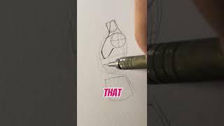 How to draw body from side profile || Jmarron