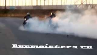 Yamaha xv1700 warrior burnout