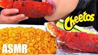 ASMR CHEESY MOZZARELLA HOT CHEETOS KING CRAB & SPICY NOODLES | ASMR Phan