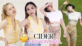 CIDER TRY-ON HAUL- is this for real? 