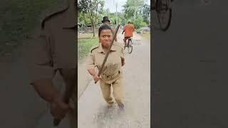 Police Wala Ko Deakhke Ase Aap Bhage The Kiya #funny #viral #shorts