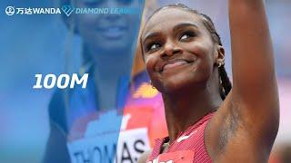 Dina Asher-Smith edges out Sherika Jackson over 100m in Birmingham - Wanda Diamond League