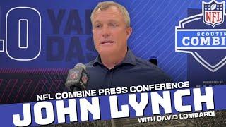 Full 49ers Interview: John Lynch at NFL Combine on Brock Purdy, Trent Williams, Deebo Samuel