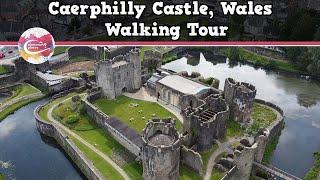 CAERPHILLY CASTLE, WALES   |   Walking Tour   |   Pinned on Places