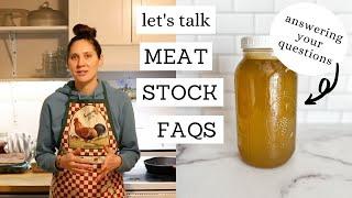 Meat Stock for the GAPS Diet FAQs | Bumblebee Apothecary