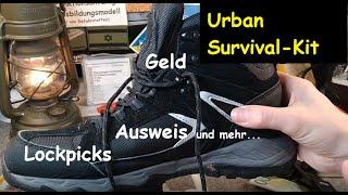 Ein echtes Urban Survival-Kit - für Geiselnahme, Raubüberfälle, Kriegsgefangenschaft, Krisenvorsorge