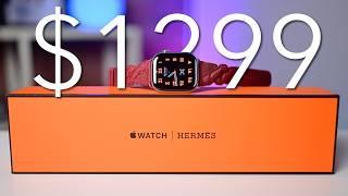 Hands On: Hermes $1300 Silver Titanium Series 10 Apple Watch!