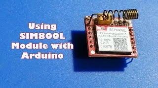 Using SIM800L GSM Module with Arduino | 5 Minute Tutorial