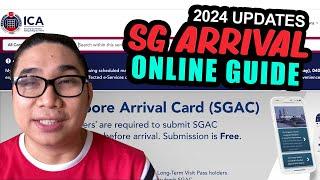 SG Arrival Card Singapore 2024 | Digital Arrival Card Online Application Singapore