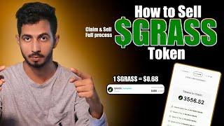 How to Sell GRASS token | Claim Grass token | Grass টোকেন কিভাবে ক্লেইম এবং সেল করবেন