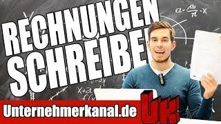 Richtig Rechnung schreiben? Darauf musst Du achten! (inkl. Rechnungsvorlage für Word & Excel)
