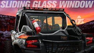 Tusk Sliding Rear Glass Window | Kawasaki Teryx KRX4 1000