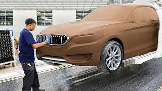 How BMW Designers Create their Next Car - Inside Design Center and Production Line