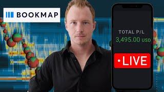 Watch Me Day Trade LIVE Using Bookmap ($3,495 in 10 Minutes)