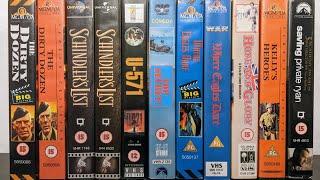 World War 2 Films on VHS Tape 🪖