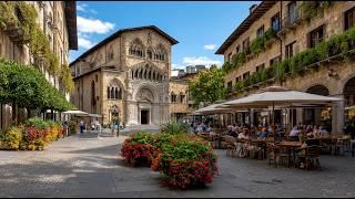 Bergamo Walking Tour: Where History and Beauty Meet | Città Alta, Italy in 4K