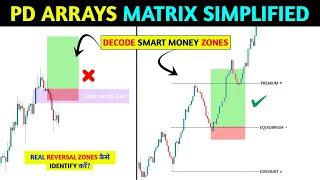 Master PD Arrays to Decode Real Reversal Zones ‼️ Secret of Smart Entries‼️Pkr Trading