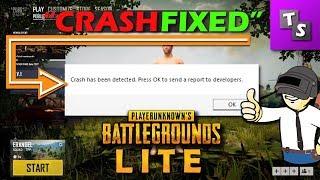 How to Fix PUBG PC Lite "Crash has been detected" Error 