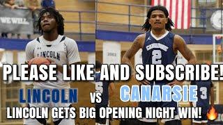 Lincoln Basketball Vs Canarsie Full Game Highlights (12/5/23) Lincoln gets BIG opening night WIN! 