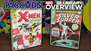 TASCHEN: Marvel Comics Library X-Men Vol․ 1 & Marvel Comics Library Silver Surfer Vol․ 1 Overview