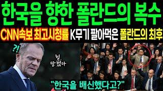 한국화 속도 무시하고 배신한 폴란드의 최후! 한국 무기보다 더 무서운 기술에 벌벌떠는 충격적인 이유