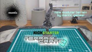 @manticgames Terrain Crate 3 review, perfect terrain for kings of war, fire fight, Warhammer