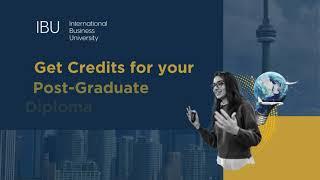 MBA at International Business University in Toronto! DLI Approved University | PSW Eligible | Canada