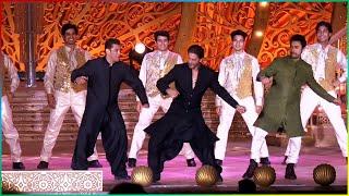 Salman Khan,Shahrukh Khan & Aamir Khan Dance Performance Full Video | Anant Ambani Pre-Wedding