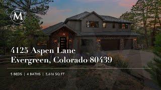 Modern Luxury in Evergreen | 4125 Aspen Lane, Evergreen, CO